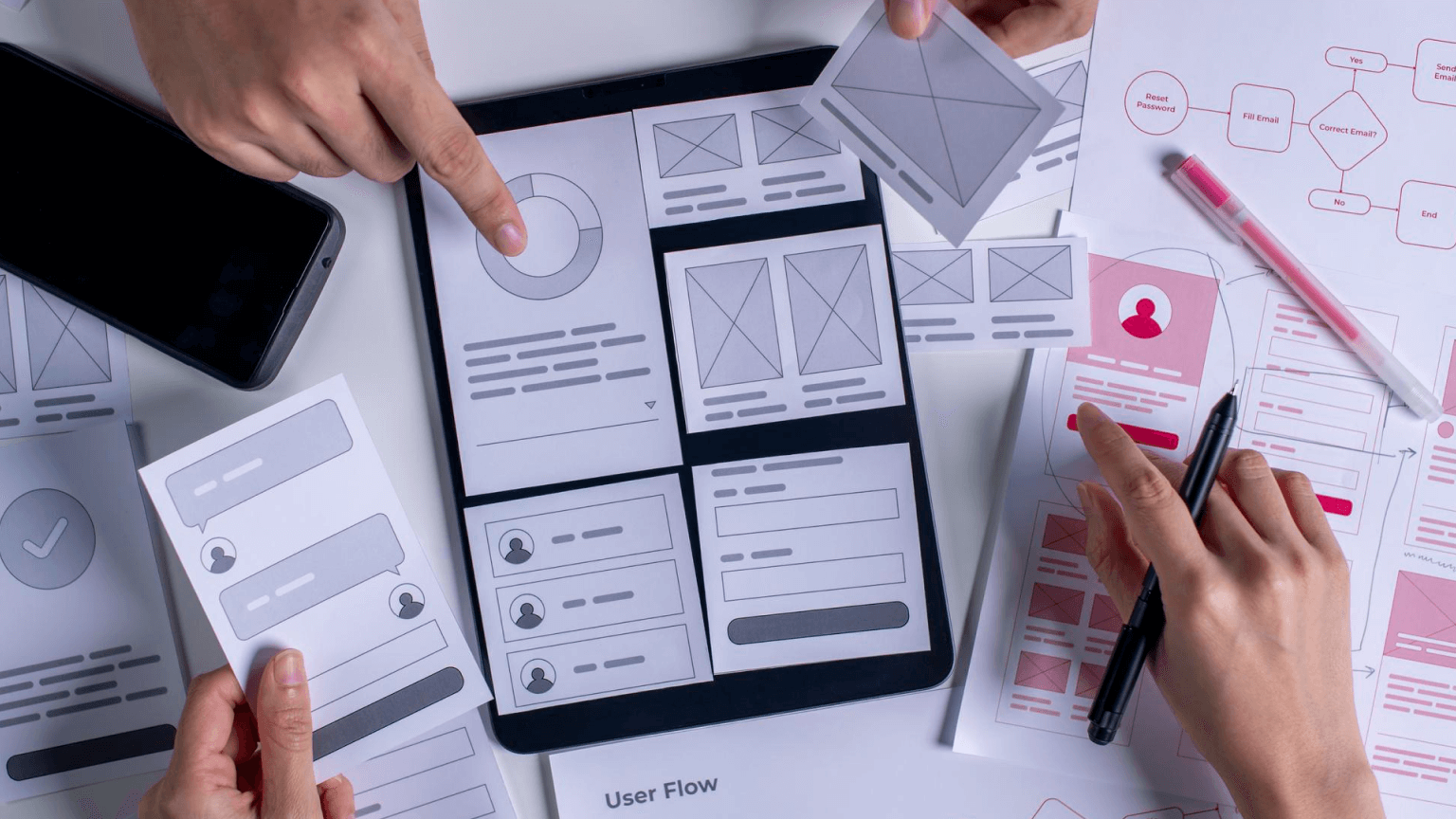 What are the 5 key concepts of user experience design?